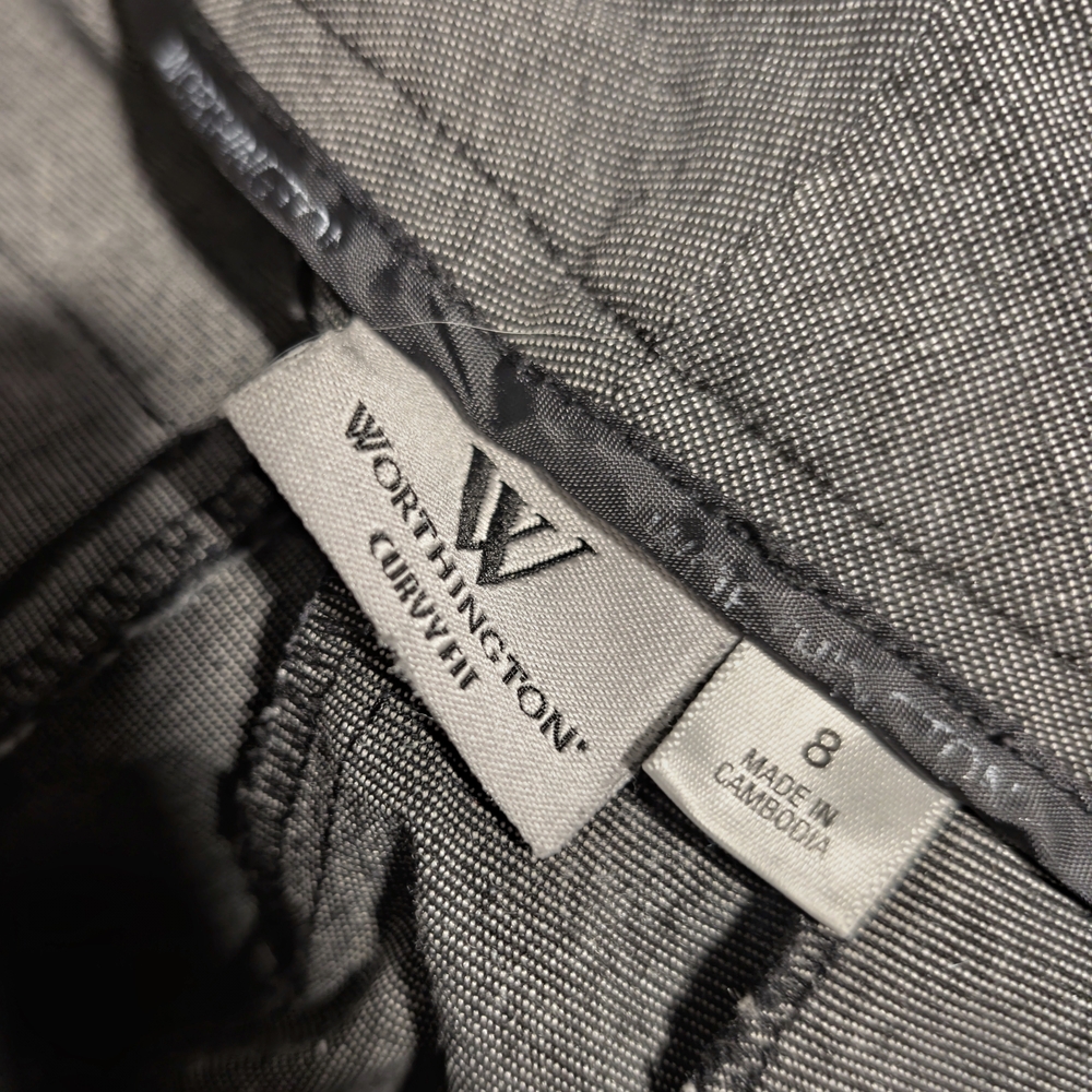 Worthington Charcoal Pants - Picture 3 of 3